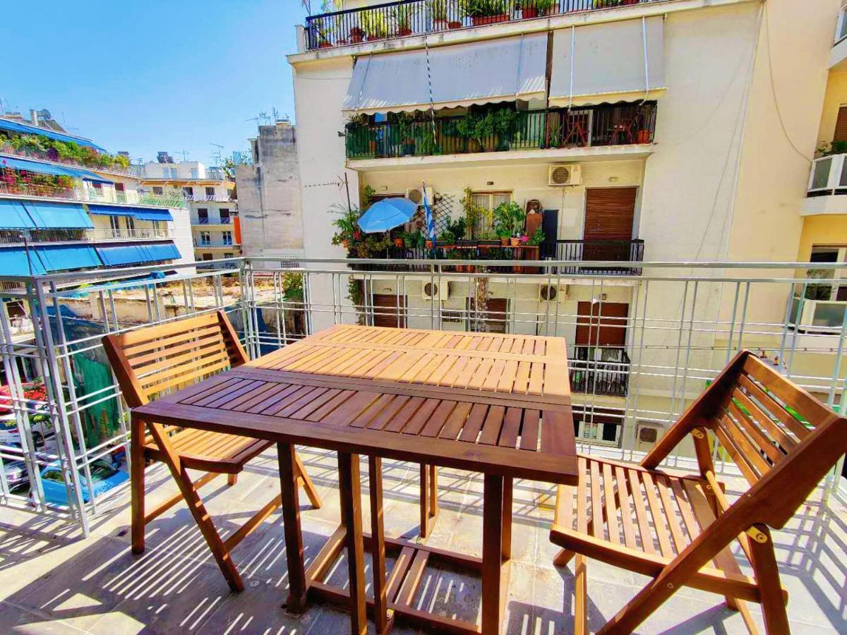 Ferienwohnung Wsd Brand Cozy 2Bd With Balcony Near Acropolis Athen Exterior foto